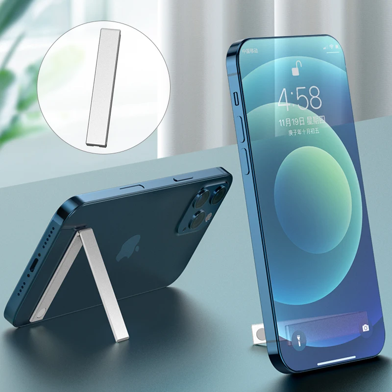 

Universal Foldable Phone Stand For iPhone 12 Pro Max 11 XS Max XR Xiaomi Samsung Huawei Desk Holder Metal Mobile Phone Support