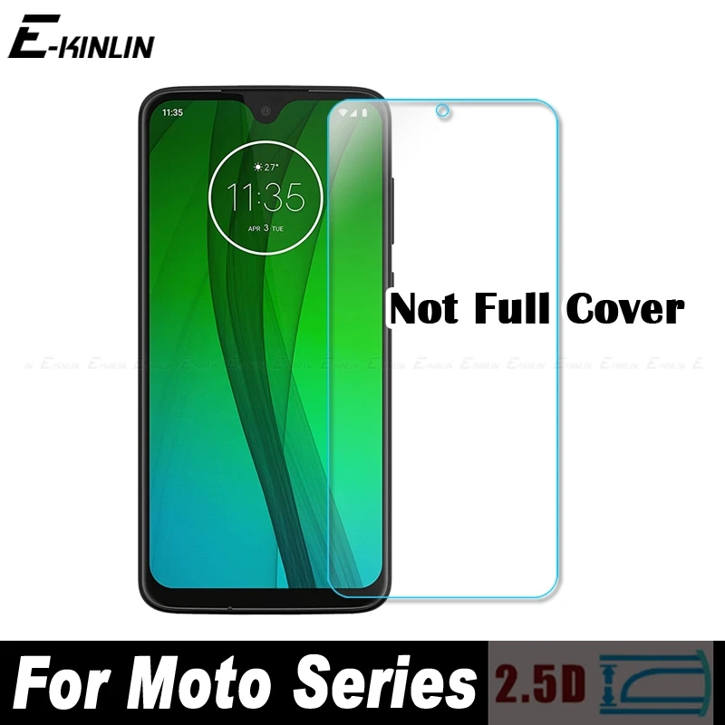 2.5D Закаленное стекло для Motorola Moto G100 G50 G20 G10 G30 G9 G8 G7 G6 Plus Play Power Lite G5 Защитная пленка