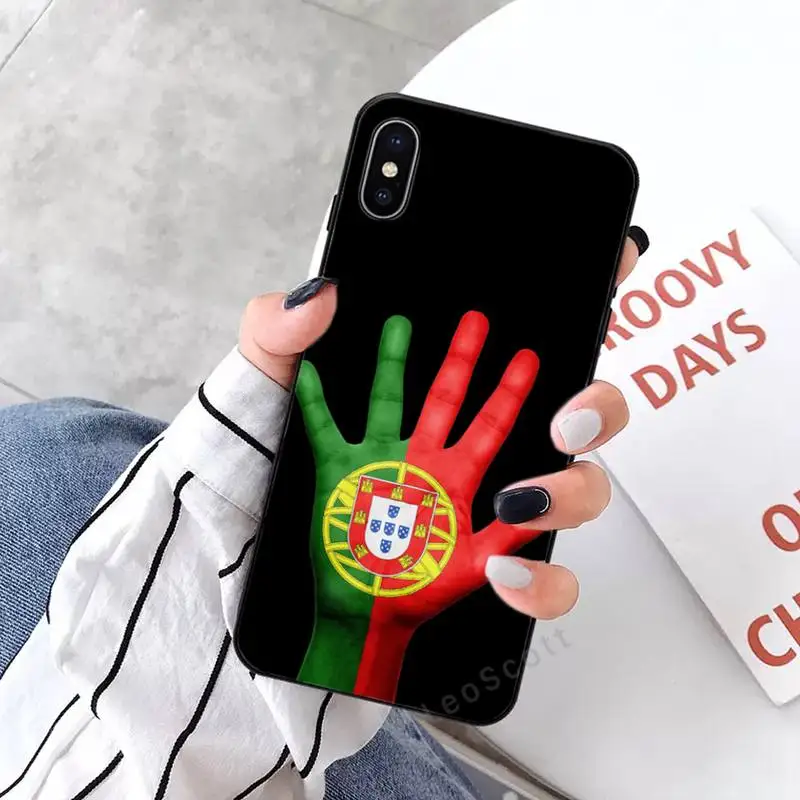 

Portugal Flag Phone Cases for iPhone 11 12 mini pro XS MAX 8 7 6 6S Plus X 5S SE 2020 XR