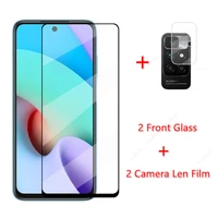 2pcs glass for redmi 10 tempered glass for xiaomi redmi 10 note 9 10s 9t 9s 9c nfc phone lens film screen protector for redmi 10