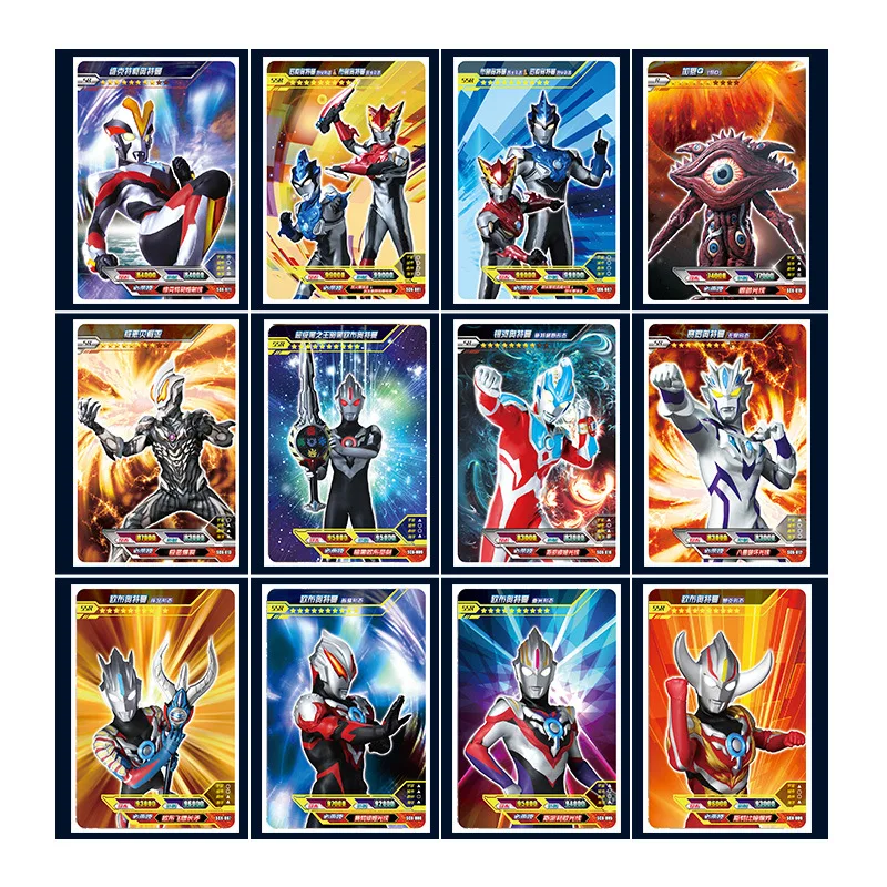 Карта памяти Ultraman карта игры для детей коллекция периферийных персонажей аниме