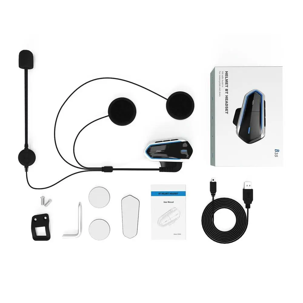 

Motorcycle Helmet Intercom Helmet For Helmet Interphone Headphones