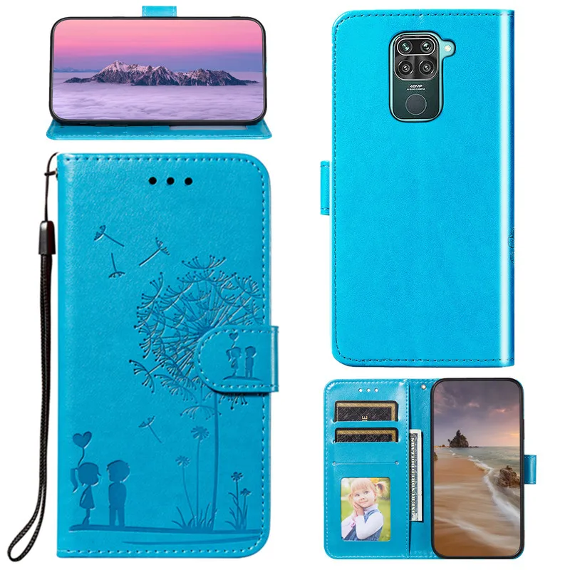 

Redmi Note 9 Pro Case POCO M3 Cover lovers Dandelion pattern Phone Case For Xiaomi Redmi Note 9S 8 Pro Cases Coque Redmi 9 case