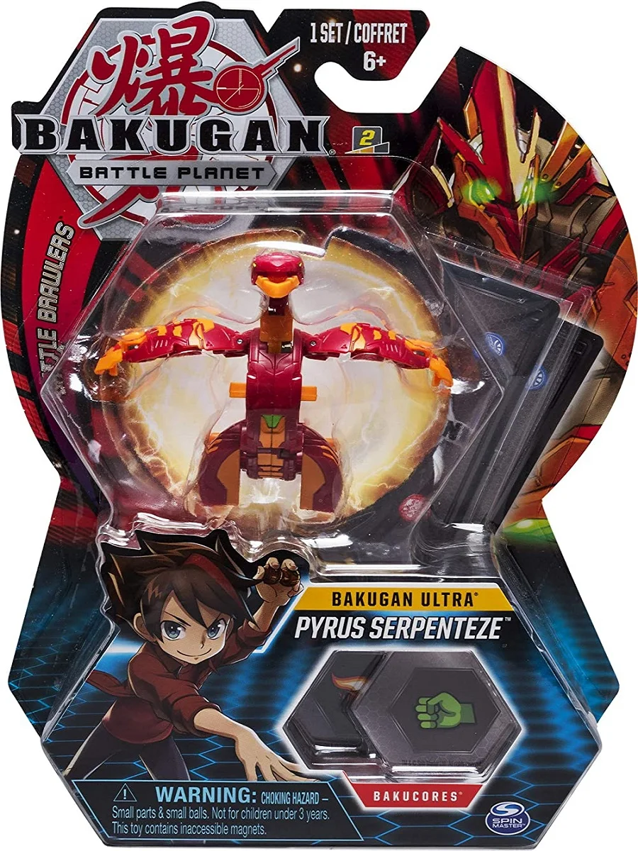 Tomy Bakuganes ультра Ventus Serpenteze 3 дюймовая пленка высокий Коллекционная преобразования