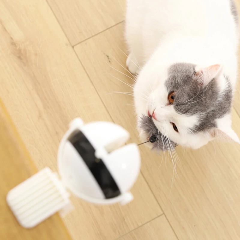

Electric Automatic Lifting Cat Ball Toy Interactive Puzzle Smart Pet Teaser Toys