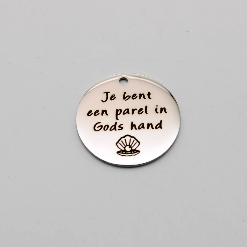 20 шт. подвеска Шарм Ты в Боге из нержавеющей стали|Шармы| |