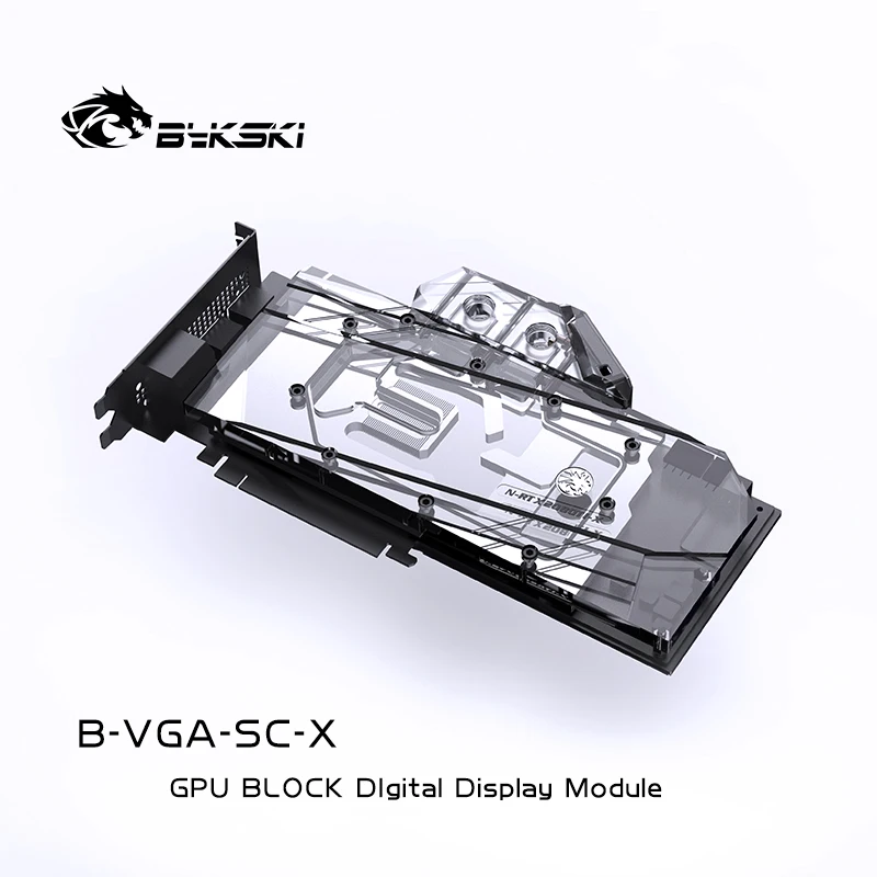 

Bykski PC water cooling Thermometer OLED Digital Display LCD screen for GPU Water Block bridge module B-VGA-SC-X