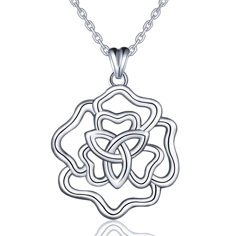 Женское Ожерелье с кулоном EUDORA ювелирное изделие из стерлингового серебра 925