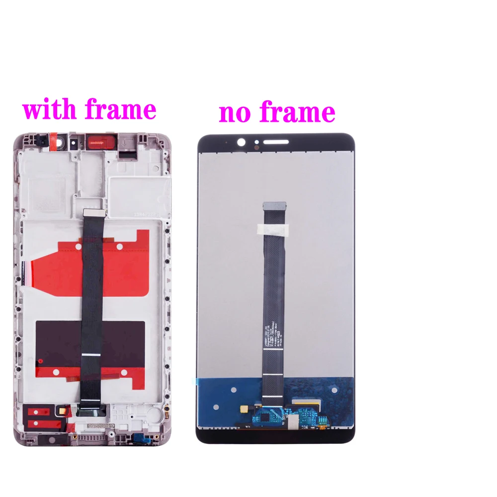 For Huawei Mate 9 LCD Display Touch Screen Digitizer Mate9 With Frame MHA-L09 MHA-L29 Replacement Parts + Tools | Мобильные телефоны