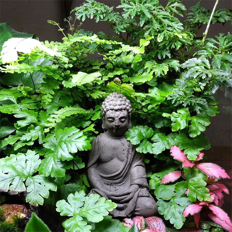 Цементная скульптура Будды статуя ручной работы Будда Шакьямуни статуэтка для
