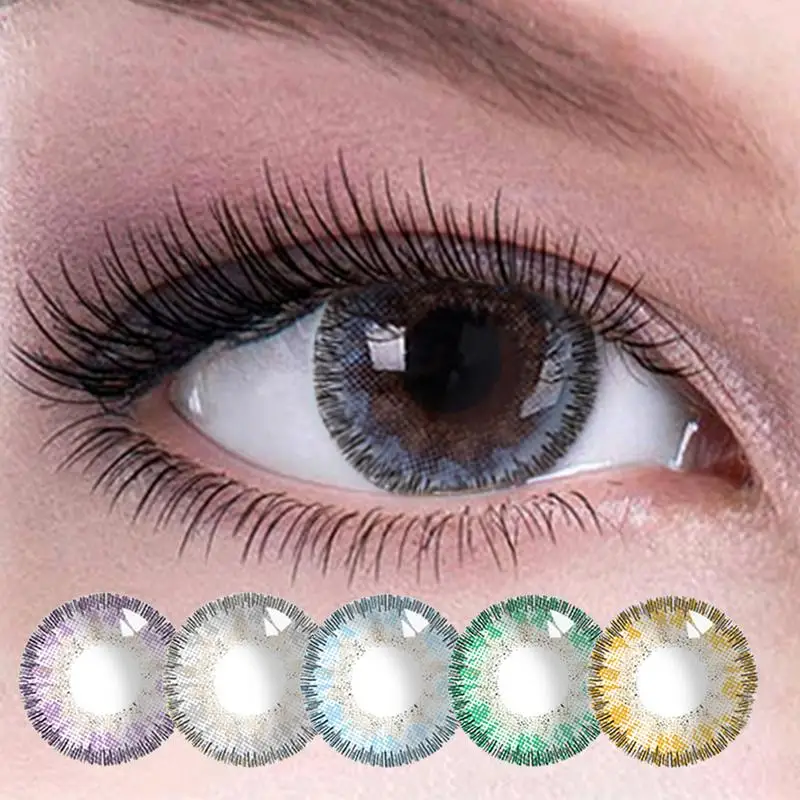 2 шт/1 пара разноцветные большие глаза цветные красивые голубые особенные