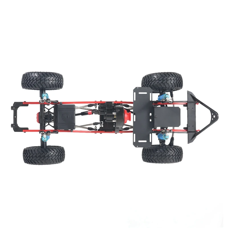 313 мм Колесная база в сборе рама шасси обратная вращения для 1/10 RC Гусеничный