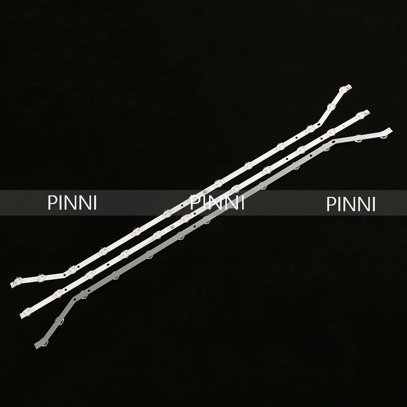 Новый комплект) 3 шт. 12/13 светодиодов 76 см Светодиодная лента для Samsung TV UN40H5203AF 2013SVS40