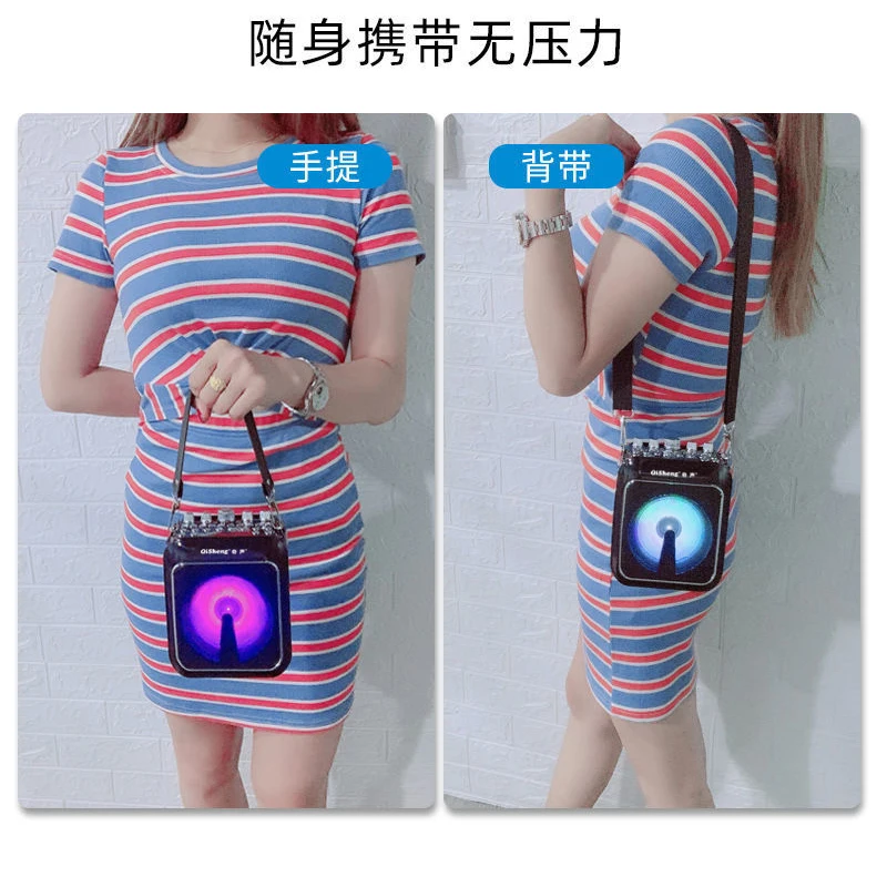 

Outdoor Colorful Wireless Bluetooth Sound Portable Box Home Theater 3D Stereo Subwoofer 10000 MAh Battery Support TF Card AUX