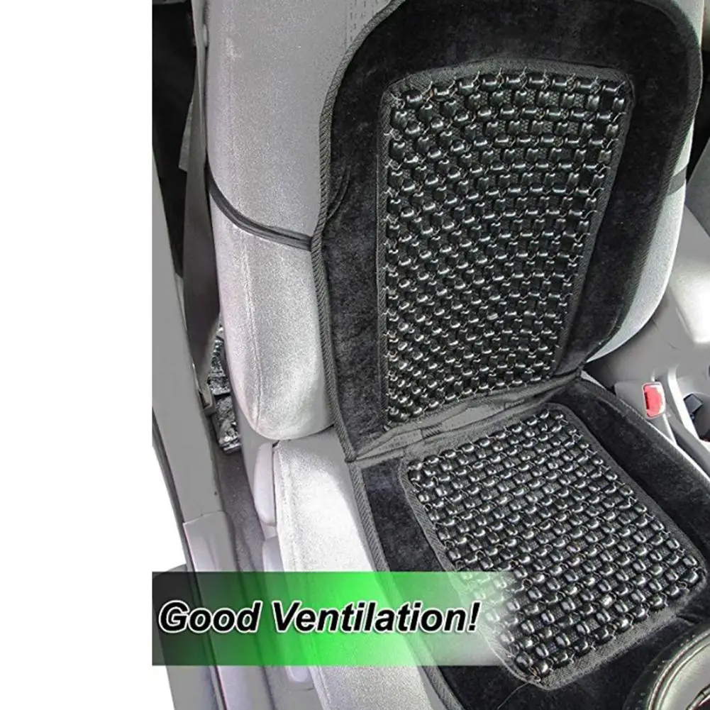 Роскошный черный деревянный плюшевый бархатный чехол для сиденья Премиум