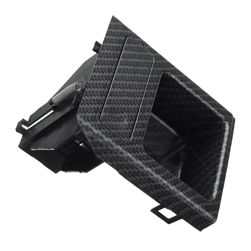 Автомобильный карбоновый центральный консольный лоток для хранения монет Bmw E46 325