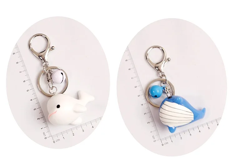 2020 инновационные брелоки с дельфином и синим Китом 3d модный брелок подвеской