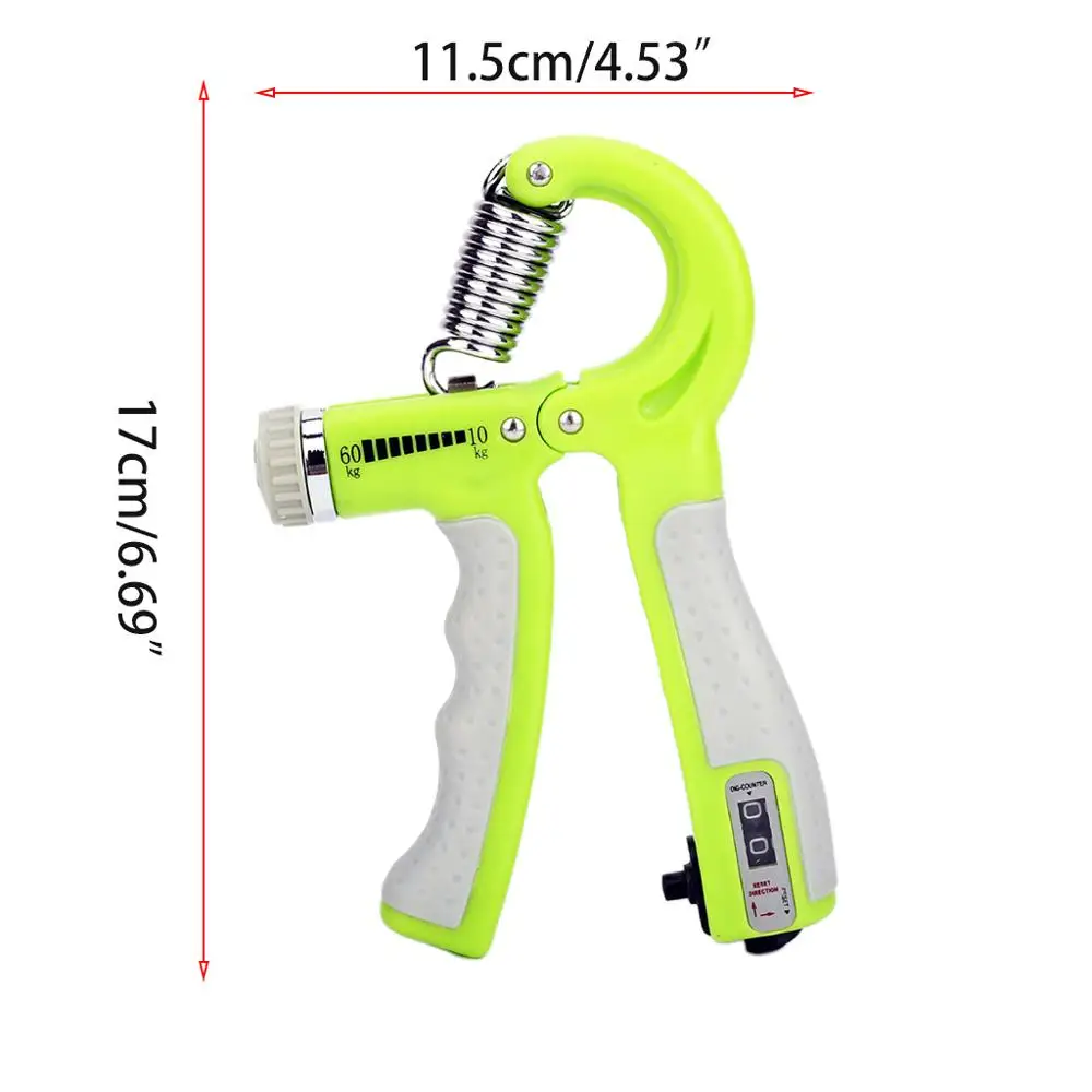 Счетчик ручки усилитель предплечья захват тренировки комплект регулируемое