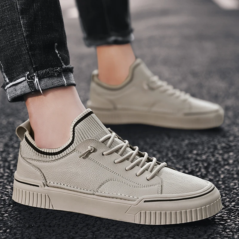 

Leather Shoes Casual slipony loafers krasovki men Spring Men's shoes summer sneakers men Street Men Shoes Brand Man Footwear