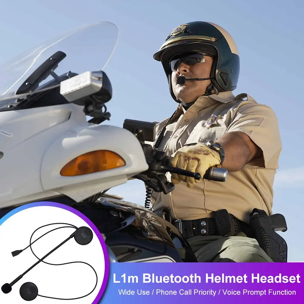 

Ультратонкая мотоциклетная Bluetooth-гарнитура для шлема IntercomL1M