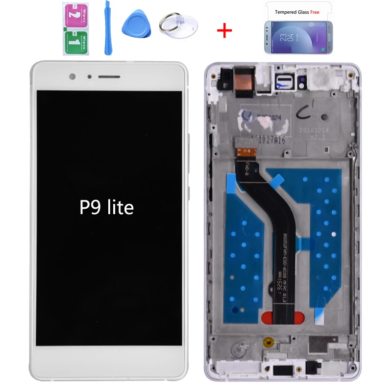 Оригинальный для Huawei P9 Lite женский Женский ЖК дисплей + цифровой преобразователь