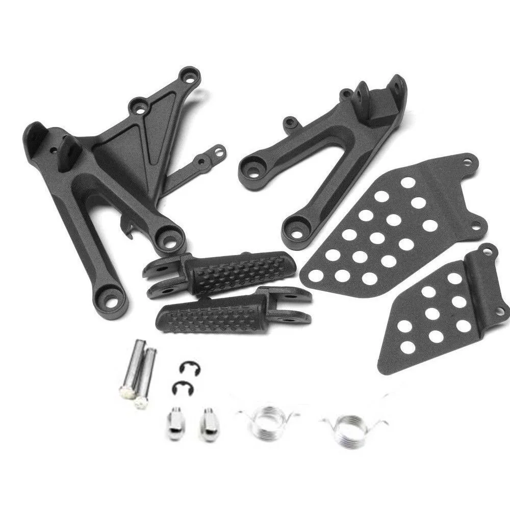 

Левая + правая передняя подставка для ног подножки для Honda CBR1000RR 04-07 05 06