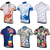 keyiyuan summer mens cycling jersey 2022 short sleeve mountain bike shirt clothing outerwear mtb mallot ciclismo wielershirt
