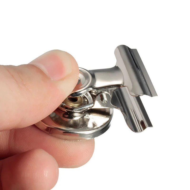 5 шт. холодильник чистые зажимы для записок с держателем netic Офис металла|Магниты