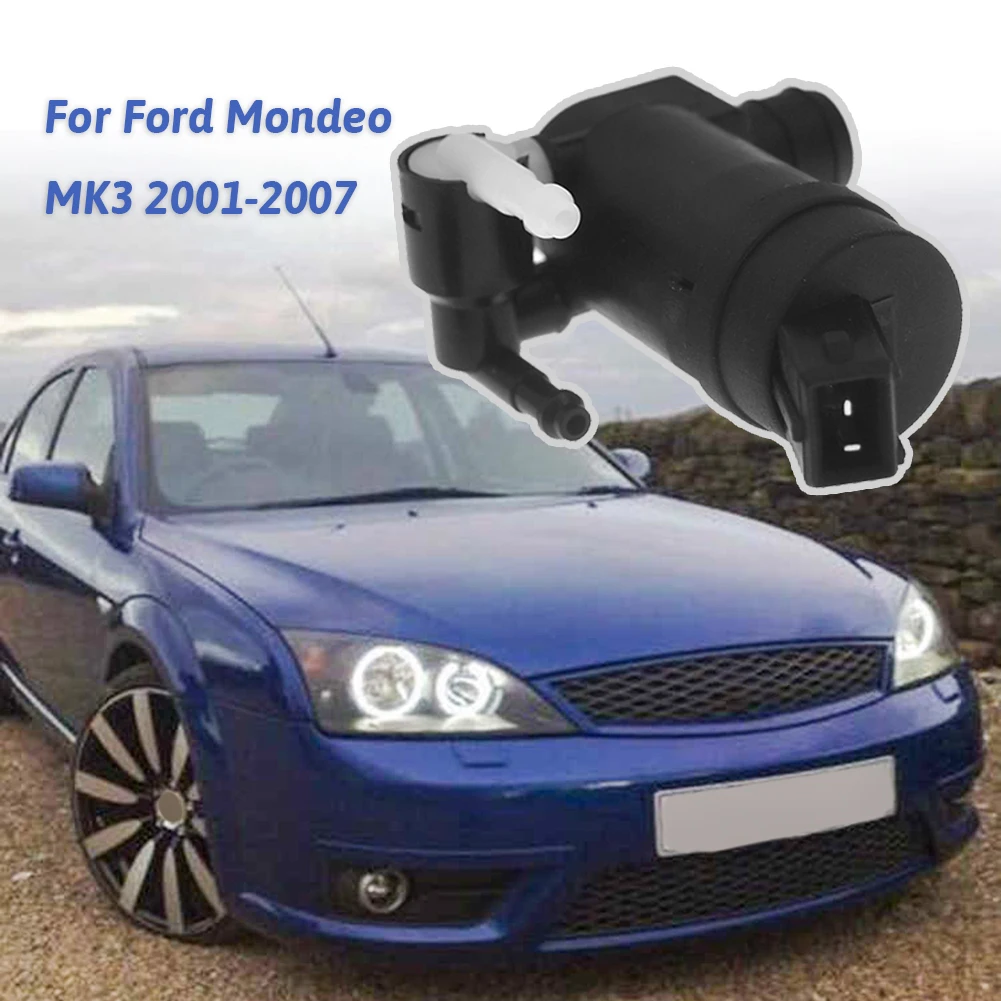 Автомобильный насос для мойки лобового стекла с двойным выходом Ford Mondeo MK3 2001-2007
