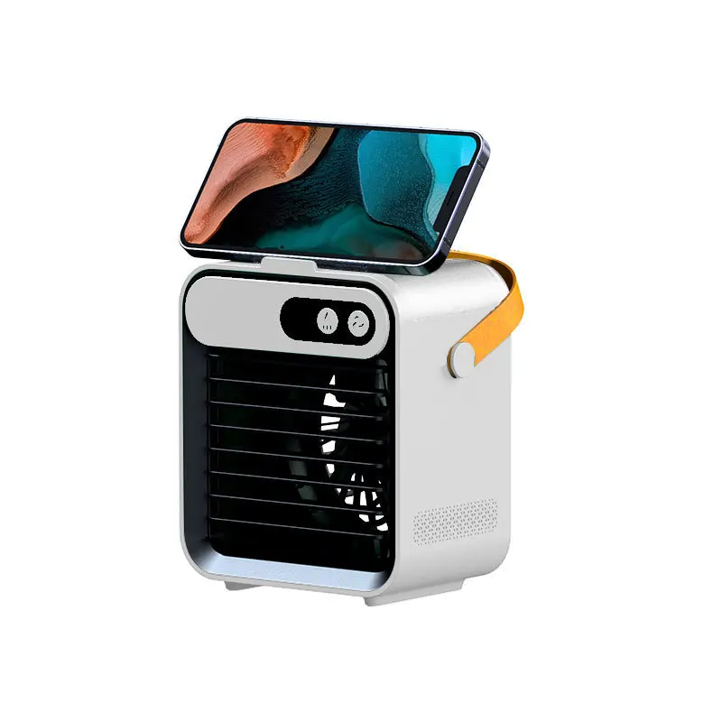 

New F80 Mini refrigeration air conditioner portable portable humidification desktop water cooling fan USB Fan