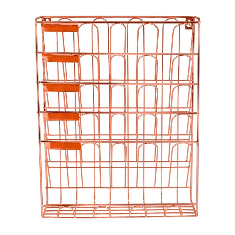 Креативная настенная полка для хранения газет домашний офисный держатель