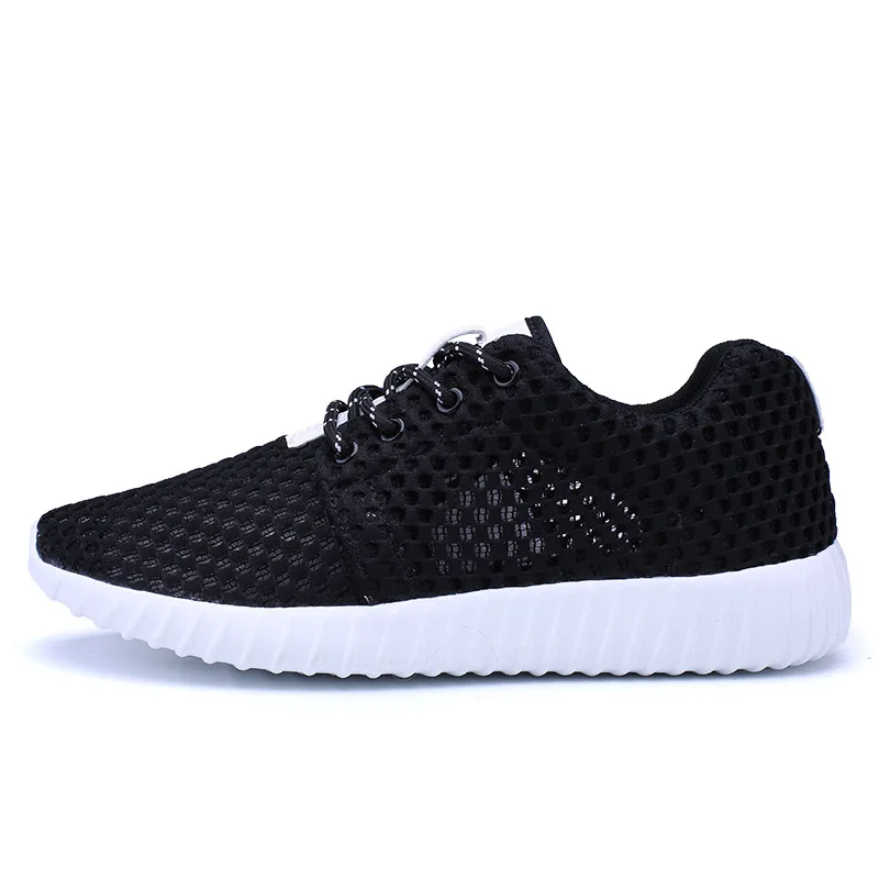 

2021 Summer Hollow Mesh Sneakers Women Soft Sole Casual Shoes Summer Shoes Women White Breathable Mesh