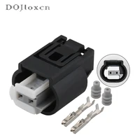 15102050sets 2 pin waterproof female connector auto outdoor temperature sensor abs wheel speed wiring plug 1718555 1 for bmw