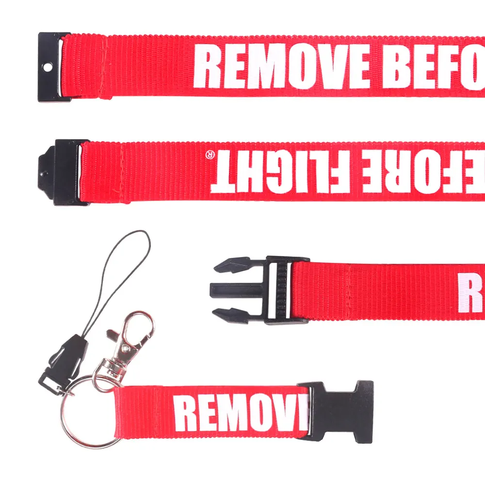 1 шт. брелок для ключей с надписью Remove Before Flight|Детали и аксессуары сумок| |