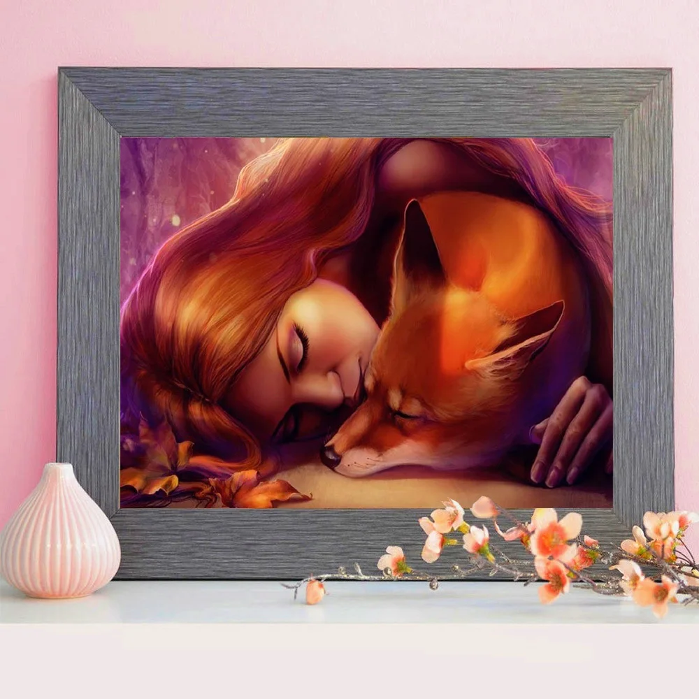 Алмазная мозаика KAMY YI для творчества вышивка крестиком Женский портрет