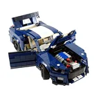 Конструктор гоночный автомобиль MOC Champions Speed, Мустанг Шелби, модель суперкара 10265