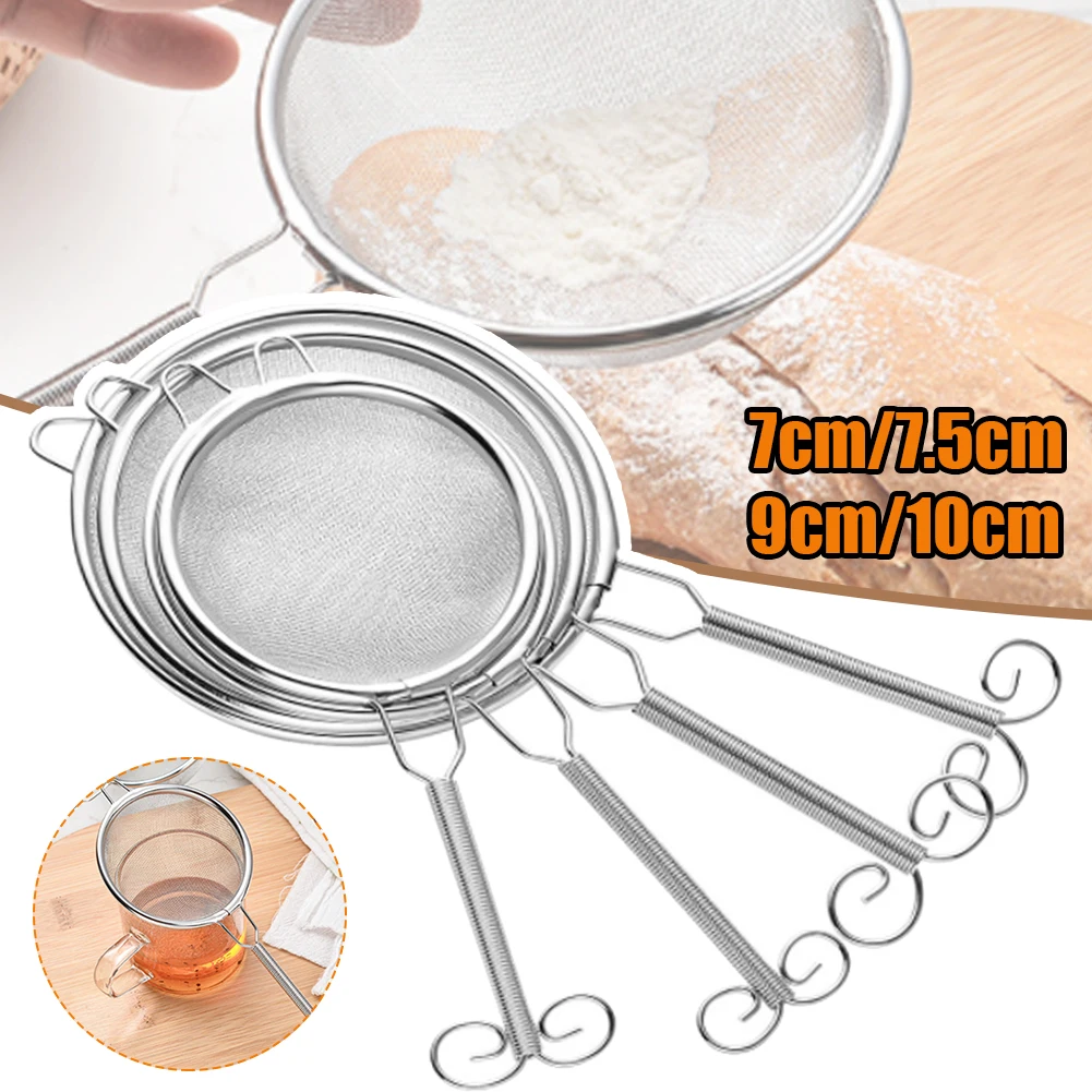 

New Oval Skimmer Stainless Steel Filter Oil Pot Food Filter Cookware Colander Fried Filter Kitchen Strainer Baking Cooking Tools
