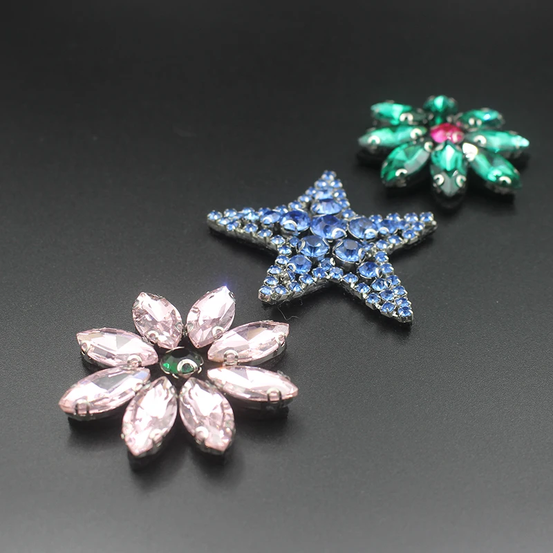 Искусственная звезда, Цветочная аппликация, патч, аксессуары для одежды, сделай сам, декоративная брошь в виде морской звезды, сумки, шляпы, декоративная ручная работа