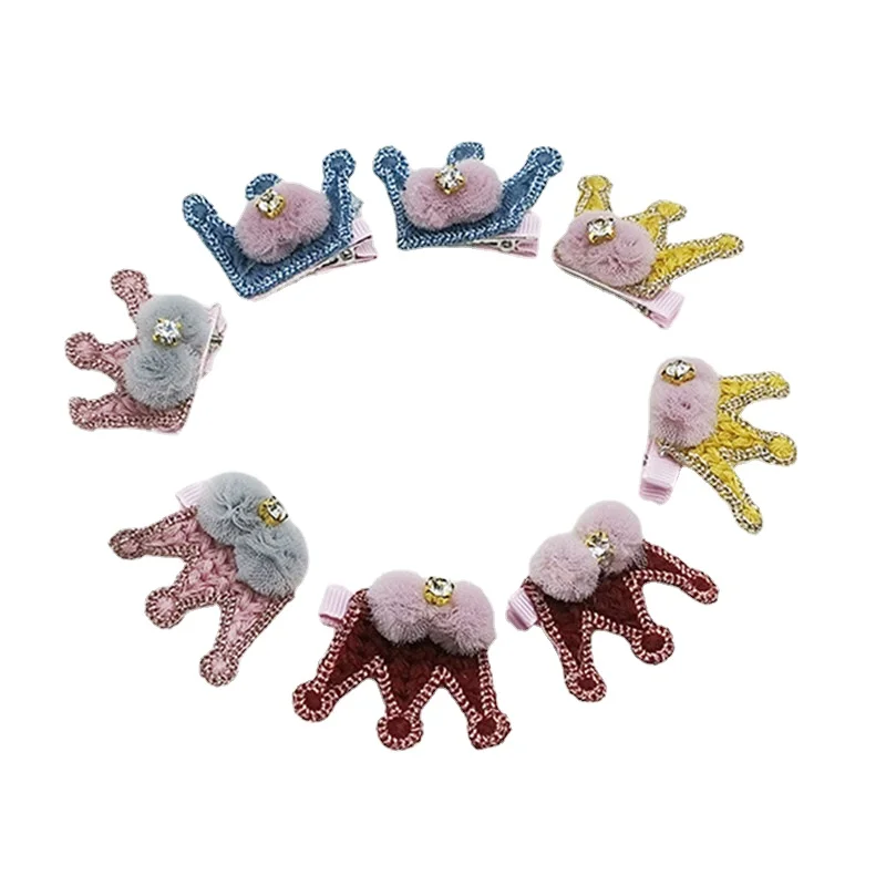

New Bow Hair Clip Dogs Cats Organza Bubble Hairpin Doggy Bowknot Hair Clips Puppy Headdress Grooming Pet Headwear Supplies