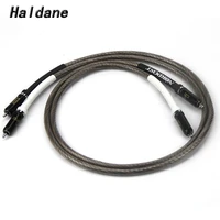 haldane pair hifi single crystal silver nordost odin rca cable reference interconnect cable with rhodium plated wbt 1020 plug