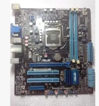 

ASUS original USED motherboard P7H55-M PLUS H55 support I3 I5 I7 Desktop motherboard Socket LGA 1156 DDR3 8GB uATX mainboard