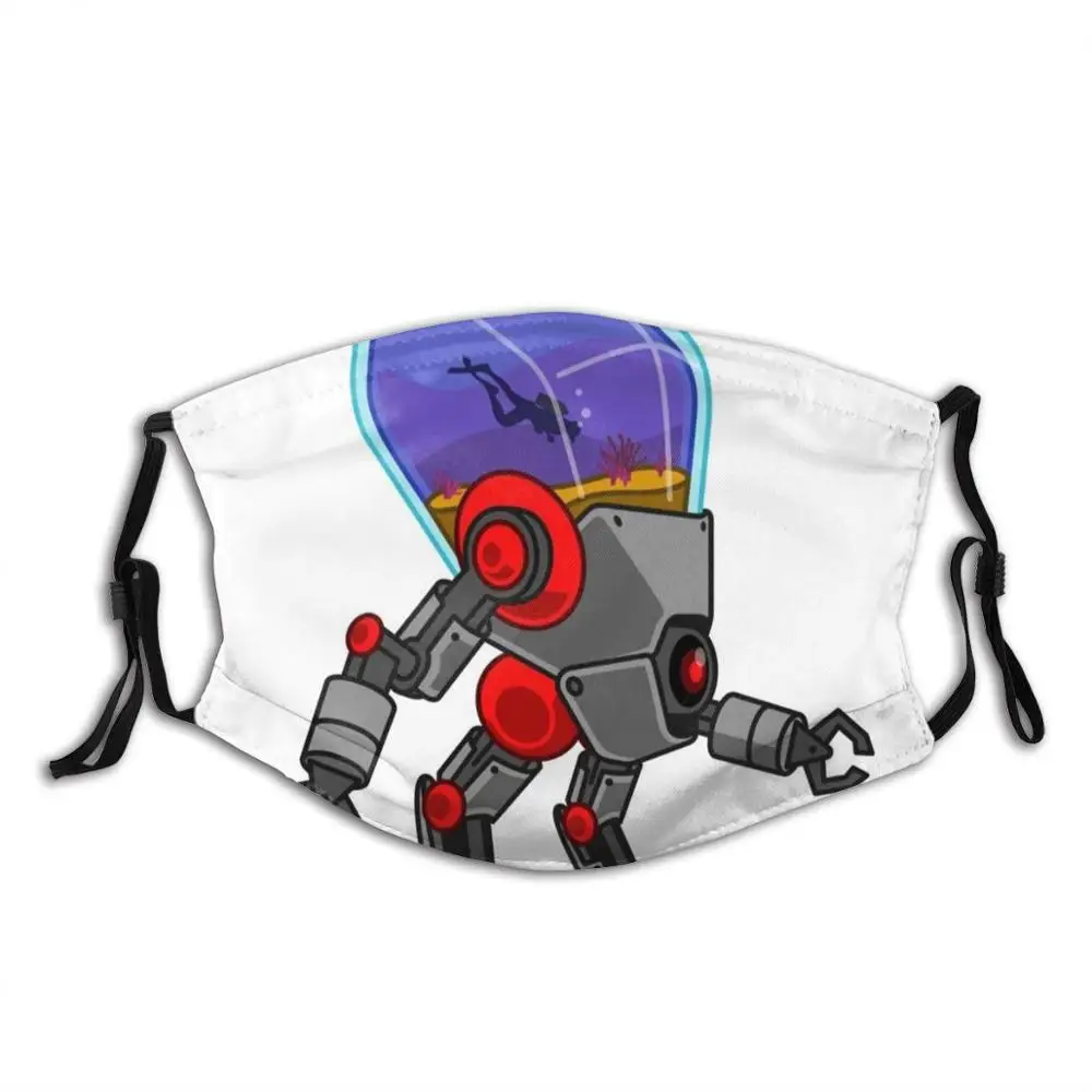 

Мужские модные защитные маски Fishbot N.Xii