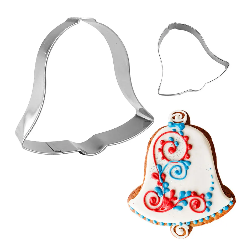 4 шт./компл. формы для рождественского печенья из нержавеющей стали елка Санта