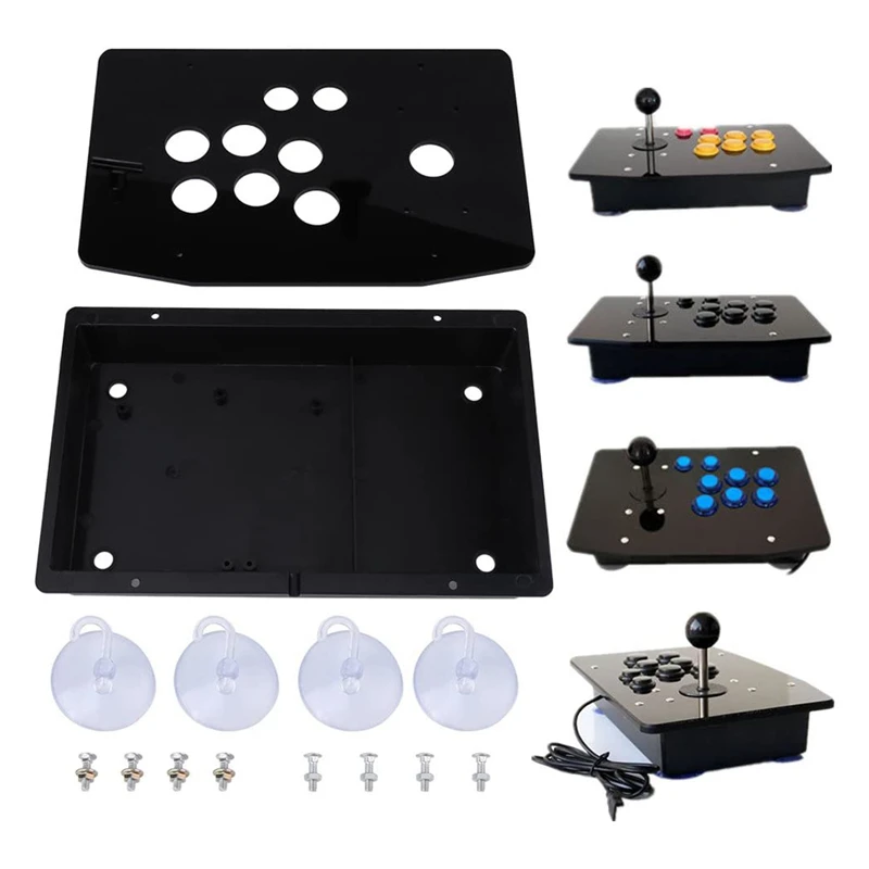 

New Sale Acrylic Panel and Cover DIY Kit Kit Replacement for Arcade Gaming Black