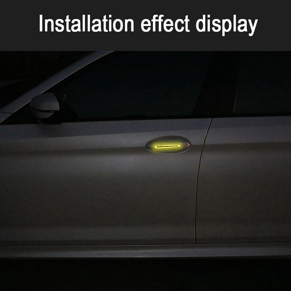 4 шт. светоотражающие полосы на дверную ручку автомобиля | Автомобили и мотоциклы