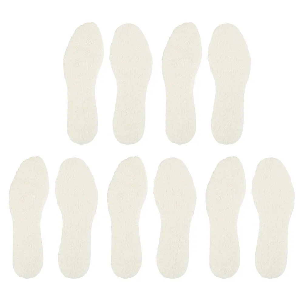 

Дышащие теплые стельки унисекс, удобный инструмент для ухода за ногами, защита от холода, Зимние Стельки, 5 пар