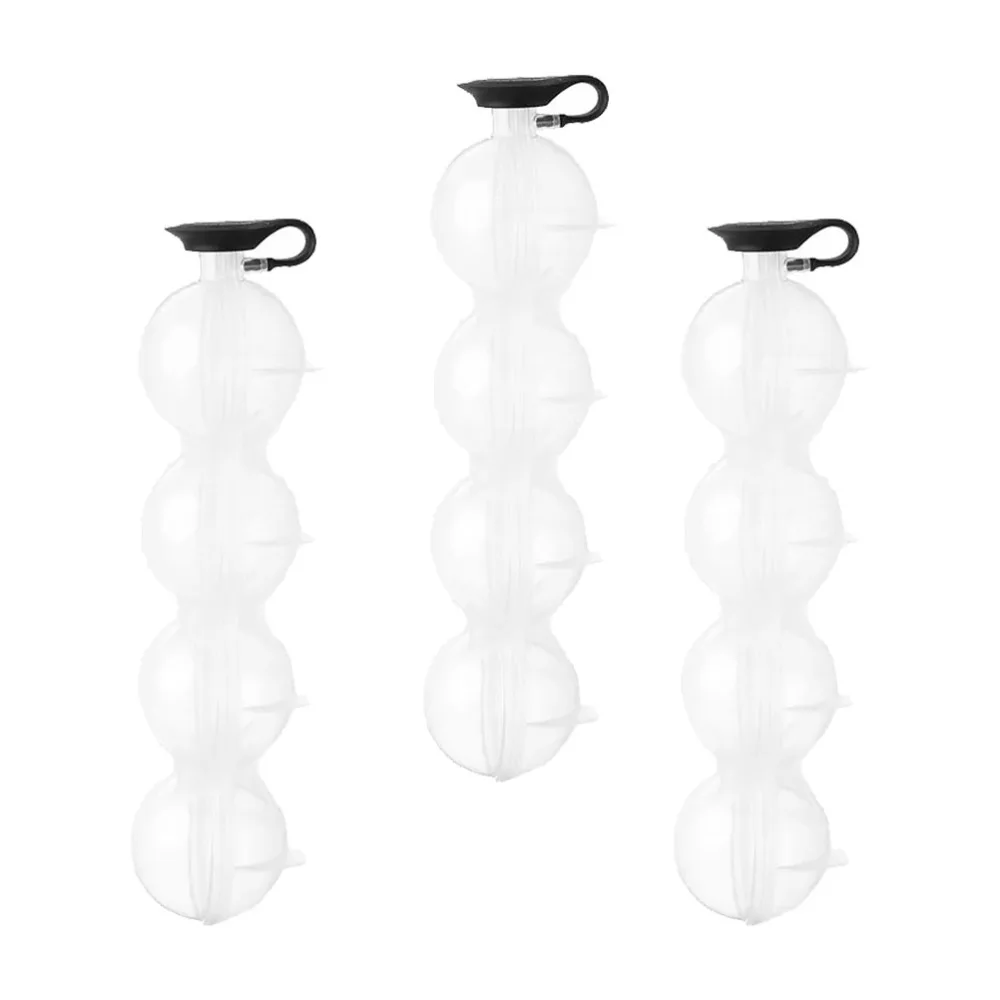 

3Pcs DIY Ice Cube Mould Practical Ice Maker Ice Cube Making Tool White