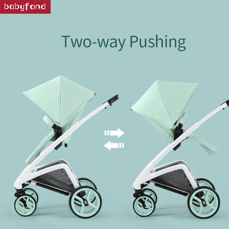 Babyfond легкая детская коляска с высоким ландшафтом может сидеть наклоняясь