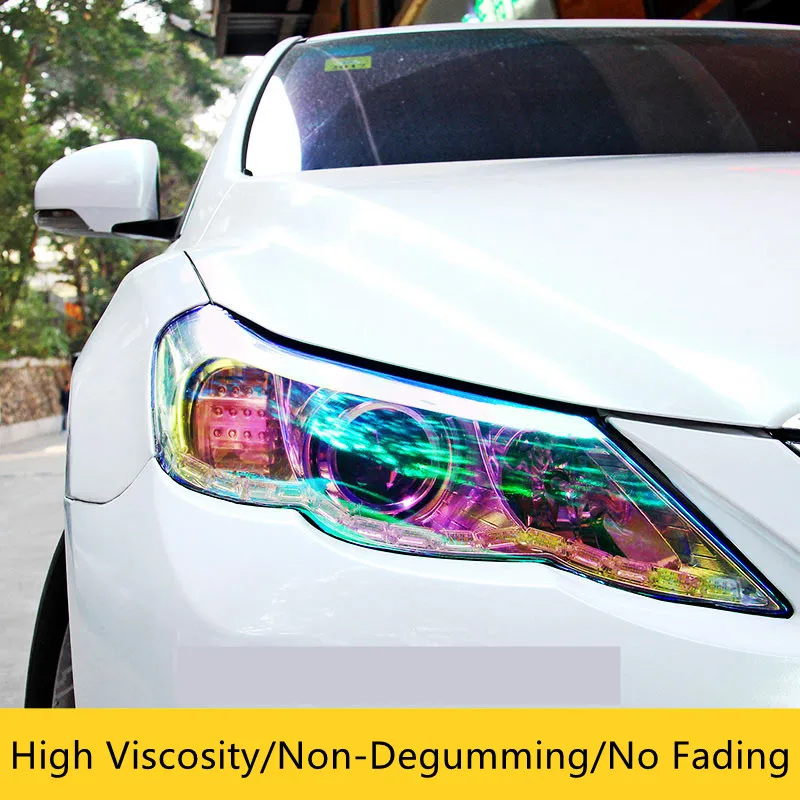 Пленка хамелеосветильник для фар пленка с функцией смены цвета автомобиля