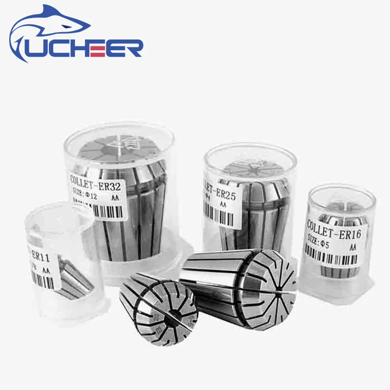 UCHEER 1 шт. Высокая точность ER20 цанговый патрон для фрезерования гравировальный станок повторяющийся Tsui гибкий ЧПУ
